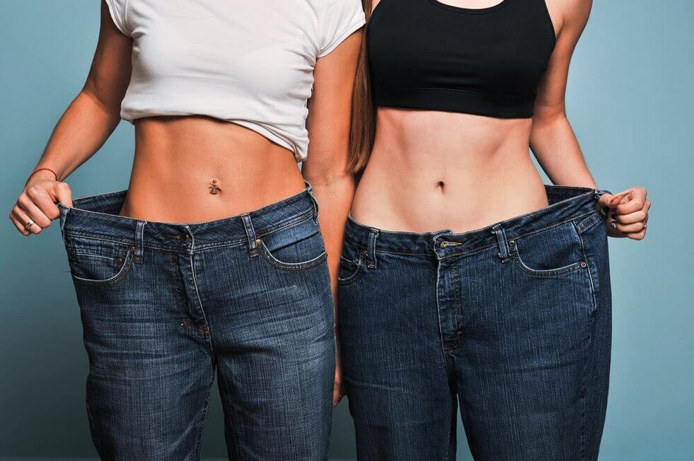 Durch Diäten und Sport verloren die Mädchen innerhalb eines Monats an Gewicht.