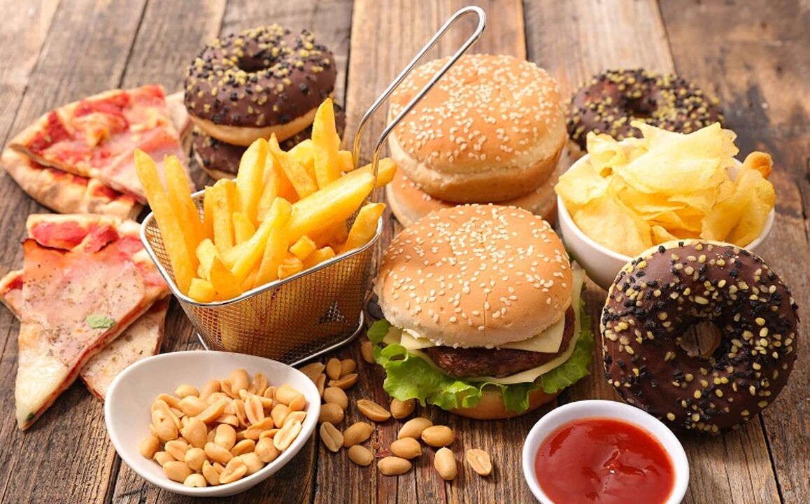 Süßigkeiten und Fast Food sind in der japanischen Ernährung verboten.